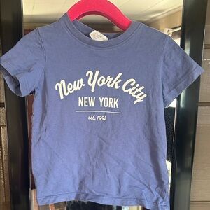H&M Kids Blue New York City T-Shirt